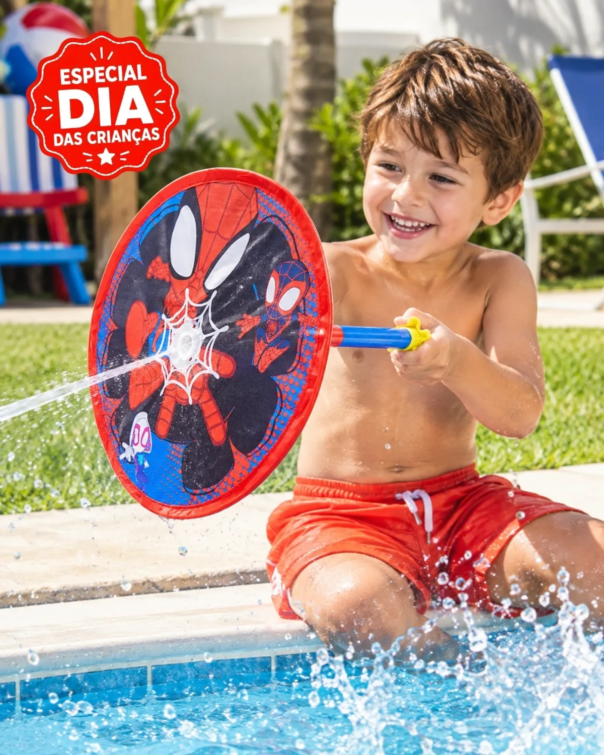 SpiderBlast™ – Lançador de Água do Aranha